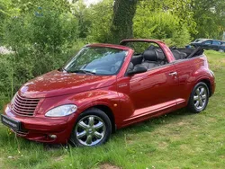Rot Gebraucht 2005 Chrysler PT Cruiser Limited Cabrio | 4.499 € (Teuer)