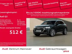 0e mythosschwarz metallic (metallic) Gebraucht 2022 Audi Q3 S-Line SUV | 32.990 € (Guter Preis)