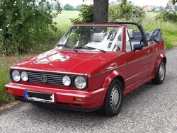 Rot Gebraucht 1988 VW Golf Cabriolet Cabrio | 7.400 €