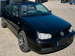 Schwarz Gebraucht 2002 VW Golf Cabriolet Cabrio | 3.450 € (Teuer)