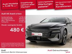 Mythosschwarz metallic Gebraucht 2025 Audi A6 e-tron S-Line Kombi | 76.785 €
