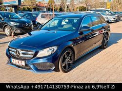 Blau Gebraucht 2018 Mercedes C220 AMG Limousine | 19.999 € (Guter Preis)