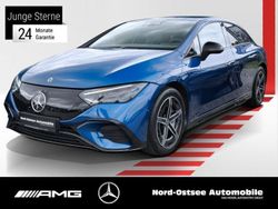 Blau Gebraucht 2022 Mercedes EQE300 AMG Limousine | 43.890 € (Fairer Preis)