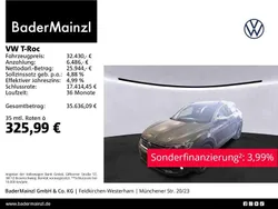 Indiumgrau metallic Gebraucht 2021 VW T-Roc R SUV | 32.430 € (Fairer Preis)
