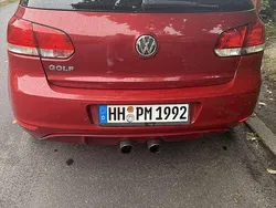 Rot Gebraucht 2009 VW Golf VI Comfortline Kleinwagen | 3.500 € (Guter Preis)