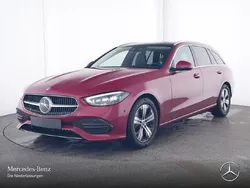 Rot Gebraucht 2024 Mercedes C200 Avantgarde Kombi | 38.490 € (Fairer Preis)