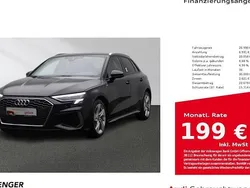 Schwarz Gebraucht 2022 Audi A3 S-Line Limousine | 26.990 € (Guter Preis)