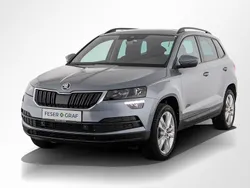 Business grau metallic Gebraucht 2021 Skoda Karoq Style SUV | 23.950 € (Fairer Preis)