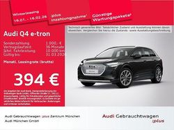 Mythosschwarz metallic Gebraucht 2024 Audi Q4 e-tron Sport SUV | 41.684 € (Fairer Preis)