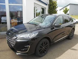 Obsidianschwarz metallic Gebraucht 2021 Ford Kuga Vignale SUV | 28.980 € (Fairer Preis)