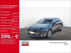 Grau Gebraucht 2024 Audi A3 Sportback Ambiente Limousine | 31.430 € (Guter Preis)