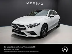 Polarweiß Gebraucht 2021 Mercedes A250 AMG line Limousine | 29.390 € (Fairer Preis)
