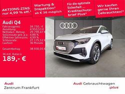 Weiß Gebraucht 2022 Audi Q4 e-tron Sport SUV | 34.750 € (Guter Preis)