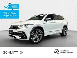 Pure white Gebraucht 2022 VW Tiguan Allspace R-line SUV | 35.999 € (Fairer Preis)