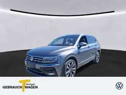 Platinum grey metallic Gebraucht 2020 VW Tiguan Allspace R-line SUV | 32.880 € (Fairer Preis)