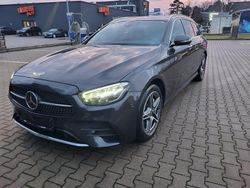 Schwarz Gebraucht 2021 Mercedes E300 AMG line Kombi | 25.950 € (Superpreis)
