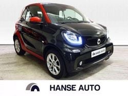 Schwarz rot Gebraucht 2019 Smart ForTwo Coupé Coupé | 15.600 € (Fairer Preis)