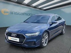 Blau Gebraucht 2020 Audi A7 Kleinwagen | 49.999 € (Teuer)