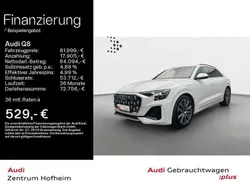 Gletscherweiß metallic Gebraucht 2024 Audi Q8 S-Line SUV | 81.999 € (Teuer)