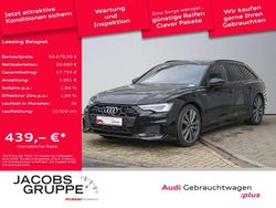 Mythosschwarz metallic Gebraucht 2025 Audi A6 S-Line Kombi | 58.680 € (Guter Preis)