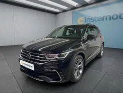 Schwarz Gebraucht 2021 VW Tiguan R-line SUV | 36.049 € (Teuer)
