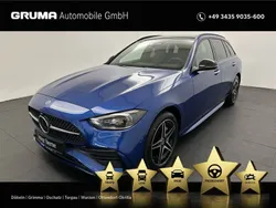 Blau Gebraucht 2024 Mercedes C300e AMG Limousine | 50.990 € (Etwas zu teuer)