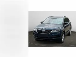 Lavablau metallic Gebraucht 2021 Skoda Karoq Clever SUV | 27.890 € (Guter Preis)