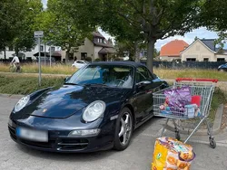 Blau Gebraucht 2005 Porsche 911 Carrera Cabriolet Cabrio | 39.000 € (Fairer Preis)