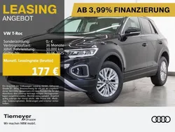 Schwarz Gebraucht 2024 VW T-Roc Life SUV | 22.150 € (Guter Preis)