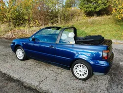 Blau Gebraucht 1999 VW Golf Cabriolet Cabrio | 10.290 €