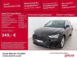 Mythosschwarz metallic Gebraucht 2024 Audi Q3 S-Line SUV | 47.990 € (Teuer)