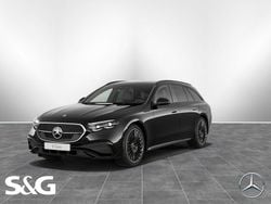 Metalliclack obsidianschwarz Gebraucht 2024 Mercedes E300 AMG Kombi | 68.600 €