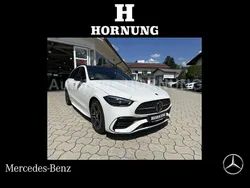 Unilack polarweiß Gebraucht 2025 Mercedes C220 AMG Kombi | 58.980 €