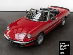 Rot Gebraucht 1989 Alfa Romeo Spider Cabrio | 16.900 €