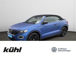 Blau Gebraucht 2021 VW T-Roc Cabriolet R-line Cabrio | 26.290 € (Fairer Preis)