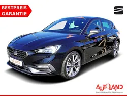 Schwarz Gebraucht 2021 Seat Leon FR Kleinwagen | 19.990 € (Fairer Preis)