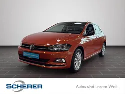 Orange Gebraucht 2021 VW Polo Highline Limousine | 15.540 € (Guter Preis)