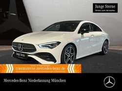 Weiß Gebraucht 2024 Mercedes CLA200 Advanced Plus Coupé | 36.990 € (Fairer Preis)