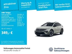 Ascotgrau / dach schwarz Gebraucht 2025 VW Taigo IQ Drive SUV | 26.490 € (Etwas zu teuer)
