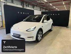 Pearl white multicoat Gebraucht 2022 Tesla Model Y Long Range AWD SUV | 36.400 € (Fairer Preis)