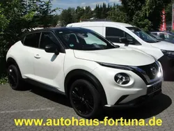 Pearl white / dach schwarz Gebraucht 2021 Nissan Juke Enigma SUV | 19.900 € (Fairer Preis)