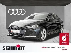 Mythosschwarz metallic Gebraucht 2024 Audi A3 Advanced Plus Limousine | 30.440 € (Superpreis)