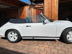 Weiß Gebraucht 1989 Porsche 911 Cabrio | 62.911 €