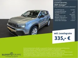 Grau Neu 2024 Jeep Avenger EV Altitude SUV | 36.180 € (Teuer)