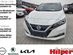 Qab white pearl (metallic) Gebraucht 2021 Nissan Leaf N-Connecta Kleinwagen | 14.890 € (Fairer Preis)