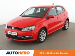 Rot Gebraucht 2017 VW Polo Highline Limousine | 12.010 € (Guter Preis)