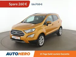 Gelb Gebraucht 2020 Ford Ecosport Titanium SUV | 16.450 € (Fairer Preis)