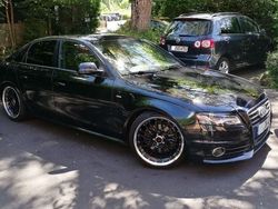 Schwarz metallic Gebraucht 2009 Audi A4 S-Line Limousine | 7.399 € (Fairer Preis)