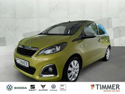 Gelb Gebraucht 2018 Peugeot 108 Style Kleinwagen | 8.799 € (Fairer Preis)