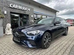 Nautikblau Gebraucht 2022 Mercedes E300 AMG line Kombi | 39.900 € (Fairer Preis)
